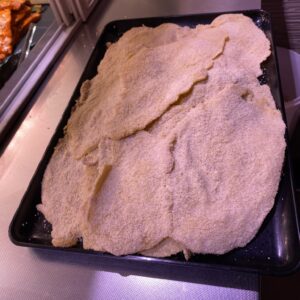 Cotolette di pollo impanate