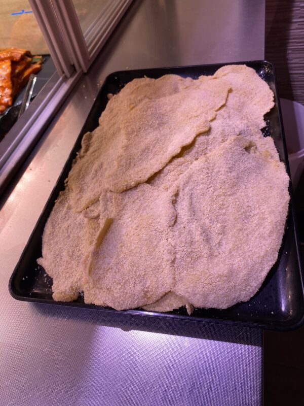 Cotolette di pollo impanate