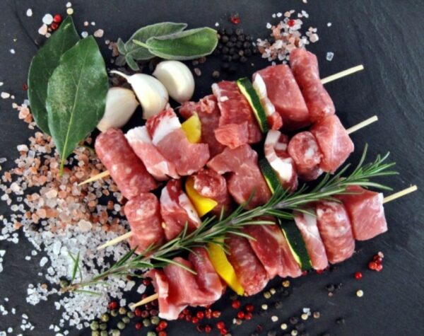 Spiedini di pollo